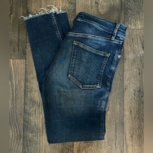 Free People High Rise Stretch Skinny Jeans